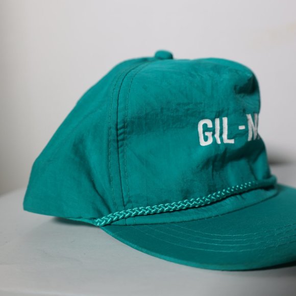 Gil-Mar Green/Teal Baseball Hat Cap Neon - Picture 6 of 8